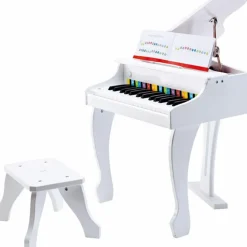 Piano à queue électronique Deluxe blanc Instrument De Musique