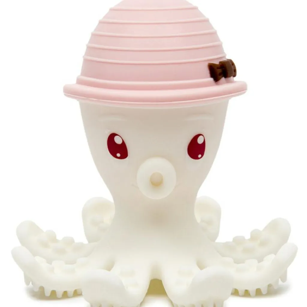 Best Pieuvre de dentition 3D Monbella rose pâle Jouet / Anneau De Dentition