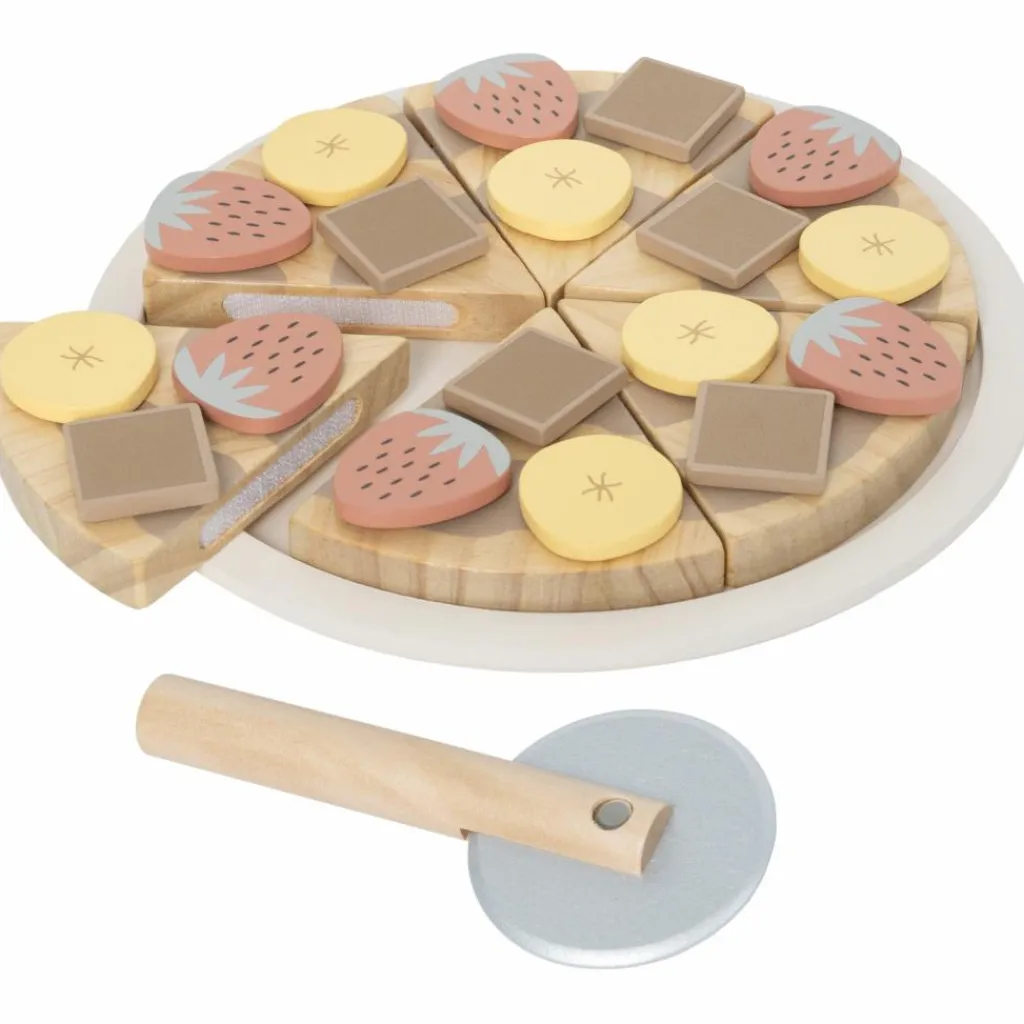 Discount Pizza dessert en bois Dînette Et Aliments Factices