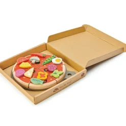 Pizza en bois Dînette Et Aliments Factices