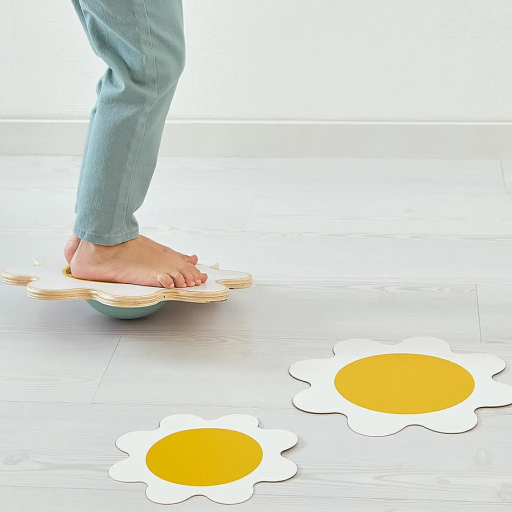 Online Planche d'équilibre en bois Fleur Sweet Cocoon Parcours De Motricité