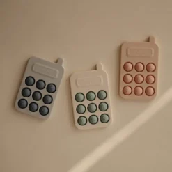 Sale Pop it en silicone Téléphone blush Jouet / Anneau De Dentition