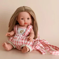 Outlet Porte bébé pour poupée Vichy Rose Accessoires Poupée