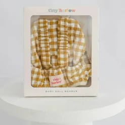 Hot Porte bébé pour poupée Vichy Camel Accessoires Poupée