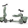 Sale Porteur évolutif en Highwaykick 1 Lifestyle Green Lines Porteur Évolutif En Trottinette
