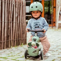 Sale Porteur évolutif en Highwaykick 1 Lifestyle Green Lines Porteur Évolutif En Trottinette