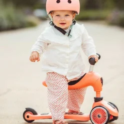 Discount Porteur évolutif en trottinette Highwaykick 1 Peach Porteur Évolutif En Trottinette