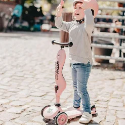 Hot Porteur évolutif en trottinette Highwaykick 1 Rose Porteur Évolutif En Trottinette