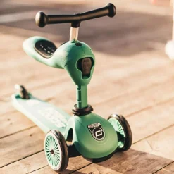 Sale Porteur évolutif en trottinette Highwaykick 1 vert forêt - Reconditionné Porteur Évolutif En Trottinette