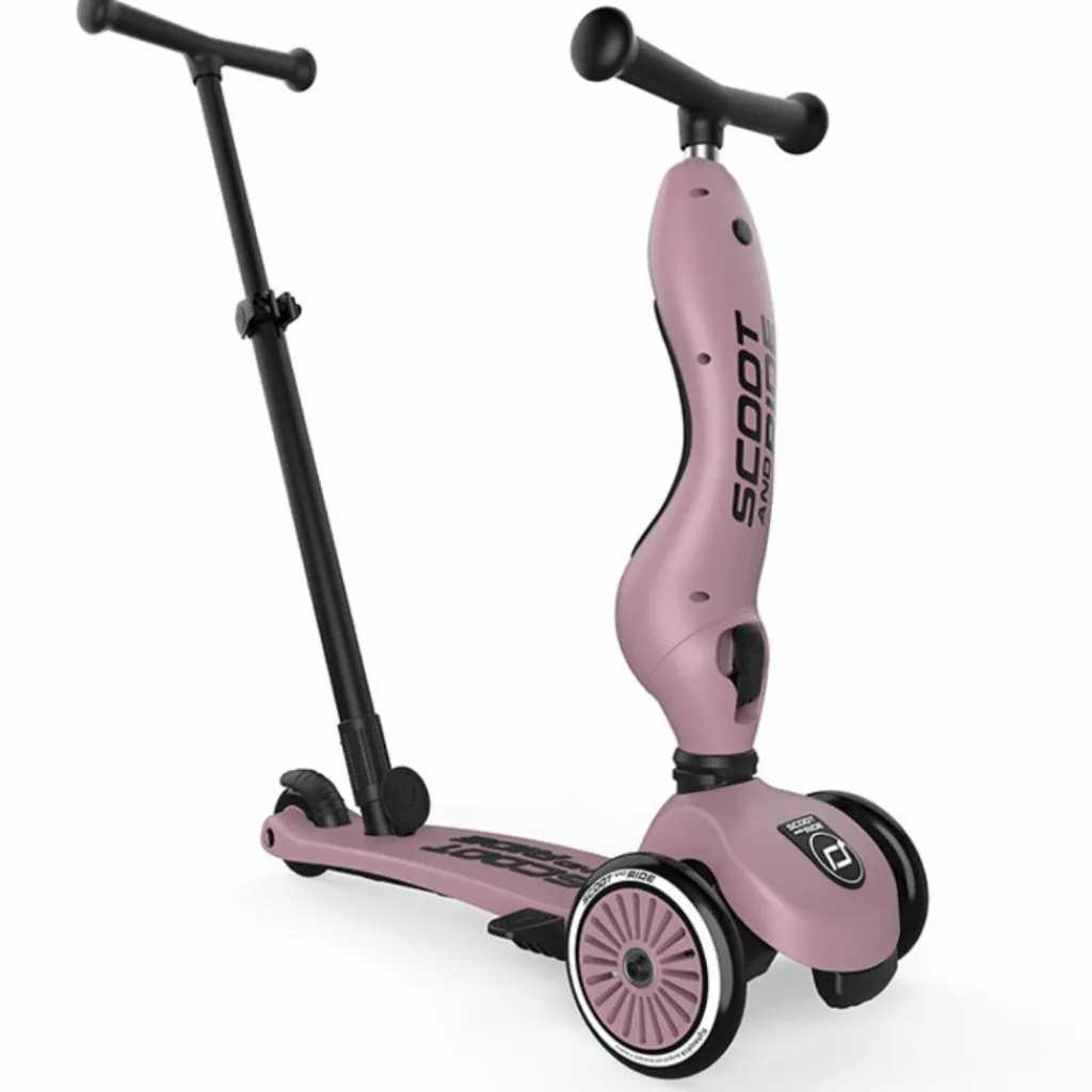 Hot Porteur évolutif Highwaykick 1 Push and Go Wildberry Porteur Évolutif En Trottinette