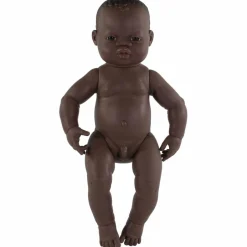 Hot Poupée bébé garçon africain (40 cm) Poupée / Poupon