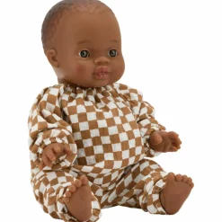 Online Poupée Sacha avec tenue sans col Gaze Damier Accessoires Poupée
