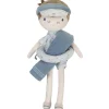 Sale Poupée souple bébé Plage Jim bleu (28 cm) Poupée / Poupon
