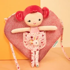 Hot Poupée souple et sac cœur Poupée / Poupon