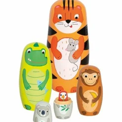 Sale Poupées gigognes Tavi et ses amis (5 pièces) Jouet À Empiler