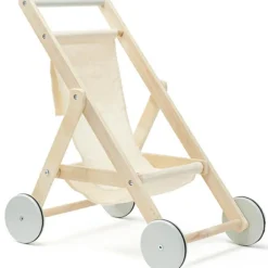 Clearance Poussette en bois pour poupée nature Poussette Pour Poupée