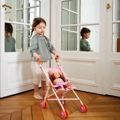 Clearance Poussette Flowers (54 cm) Poussette Pour Poupée