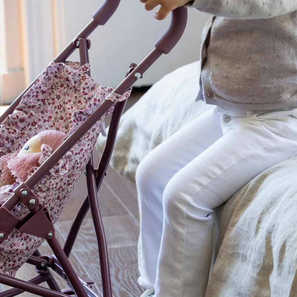 Best Poussette pour poupée Cherry Fleurs Poussette Pour Poupée