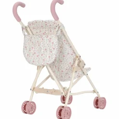 Hot Poussette pour poupée en métal rose Poussette Pour Poupée