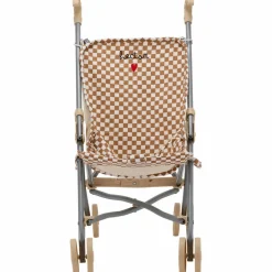New Poussette pour poupée Gaze Damier (personnalisable) Poussette Pour Poupée