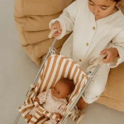 New Poussette pour poupée Rayures Larges Poussette Pour Poupée