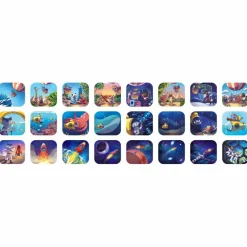 Clearance Projecteur à histoire Kidyslide bleu Lampe À Histoires