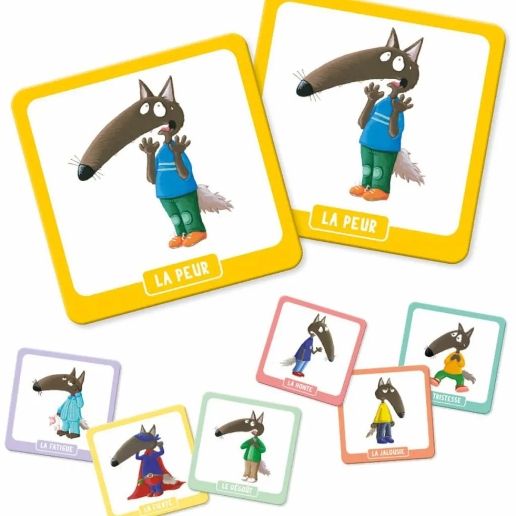 New P'tit Loup - Mon mémo des émotions Jeu De Société