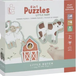 Sale Puzzle 6 en 1 Little Farm Puzzle
