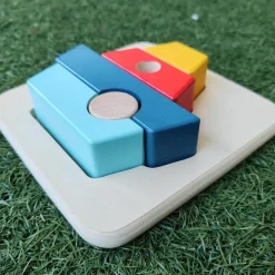 New Puzzle à encastrer Bateau (5 pièces) Puzzle