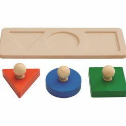 Sale Puzzle à encastrer Montessori (3 pièces) Puzzle