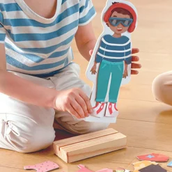 Hot Puzzle aimanté Vêtements (68 pièces) Jeu Magnétique