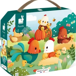 New Puzzle Bienvenue à la basse-cour (20 pièces) Puzzle