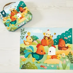 New Puzzle Bienvenue à la basse-cour (20 pièces) Puzzle