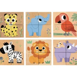 Discount Puzzle cubes Wild & Co (4 cubes) Puzzle