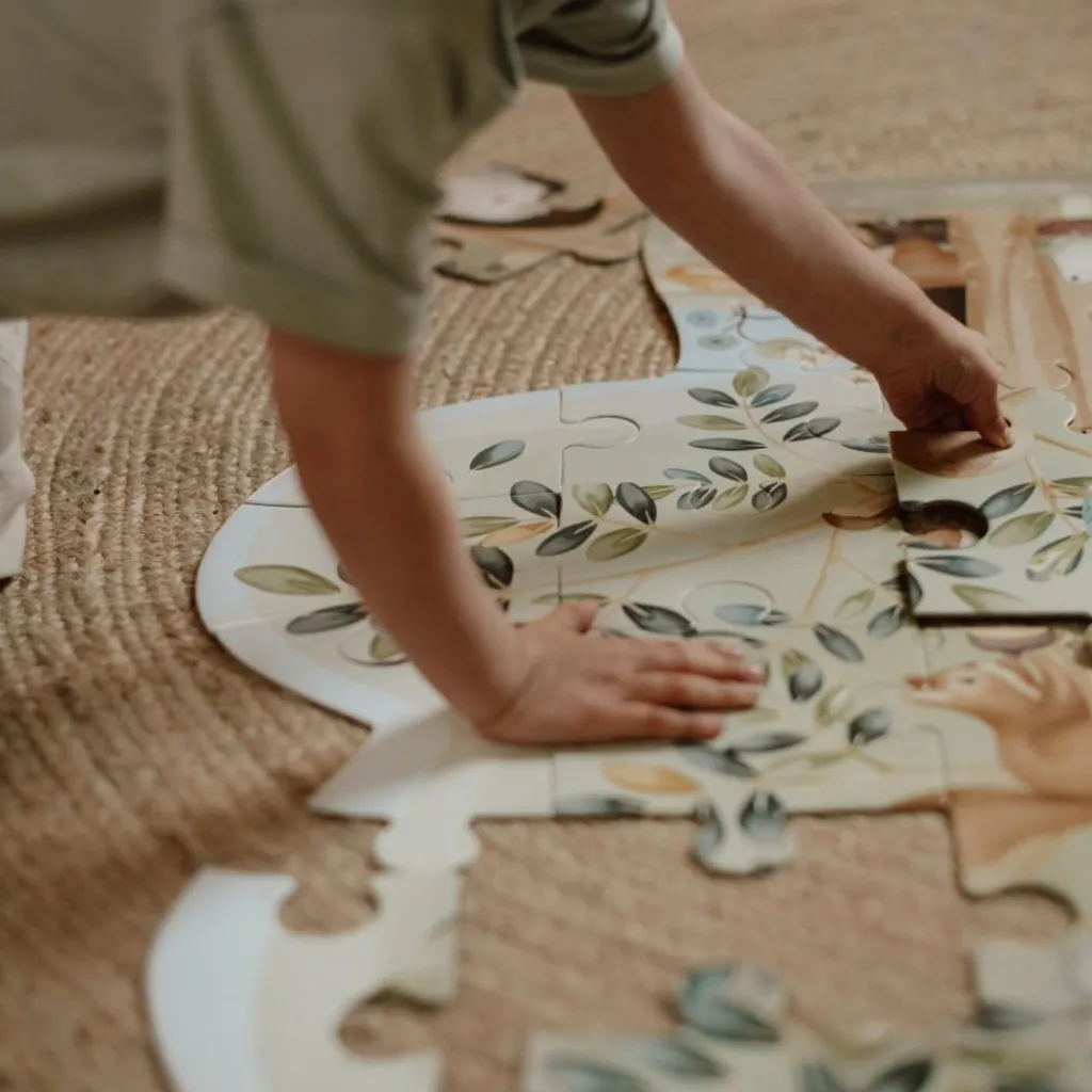 Puzzle de sol en carton FSC Forest Friends Puzzle