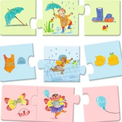 Best Puzzle duo-trio Mon quotidien (16 pièces) Puzzle