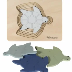 Discount Puzzle en bois Tortue (6 pièces) Puzzle