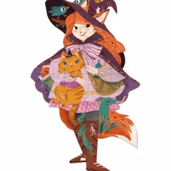 Clearance Puzzle géant Lily la sorcière (36 pcs et 1 miniature) Puzzle