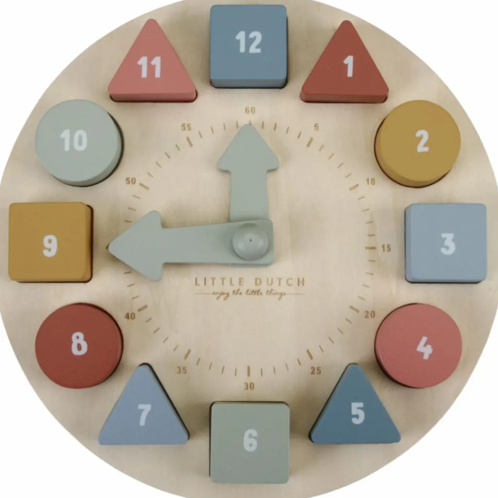 Puzzle horloge FSC Apprentissage Du Temps Et Quotidien