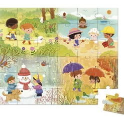 Hot Puzzle Les Saisons (36 pièces) Puzzle