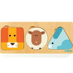 Sale Puzzle superposable AnimaBasic (3 pièces) Puzzle