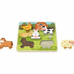 Clearance Puzzle tactile Ferme (5 pièces) Puzzle