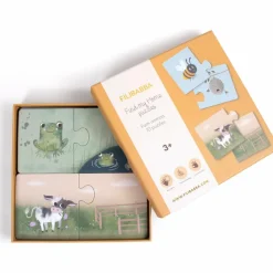 Online Puzzles Retrouve ma maison Animaux de la ferme Puzzle