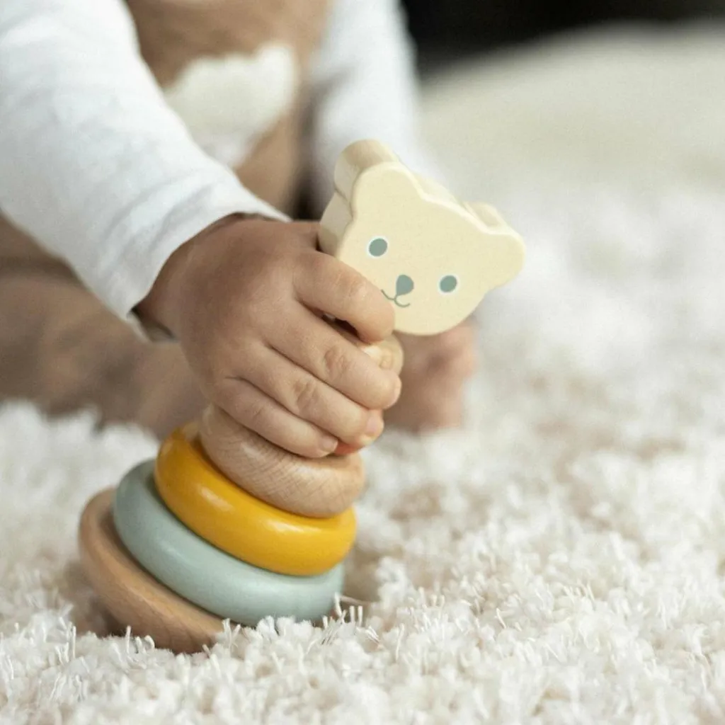 Outlet Pyramide à empiler en bois Jouet À Empiler