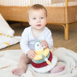 Sale Pyramide empilable en tissu Cache-cache en forêt Jouet À Empiler