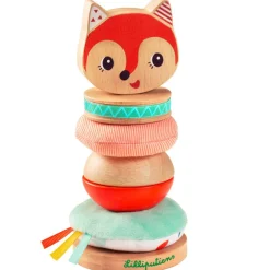 Outlet Pyramide en bois Alice la renarde Jouet À Empiler