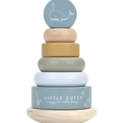 Discount Pyramide en bois Ocean Jouet À Empiler