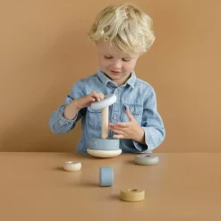 Discount Pyramide en bois Ocean Jouet À Empiler