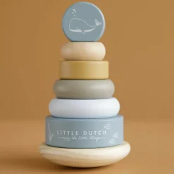 Discount Pyramide en bois Ocean Jouet À Empiler