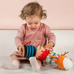 Rouleau d'activités Jack le lion Peluche D'Activités